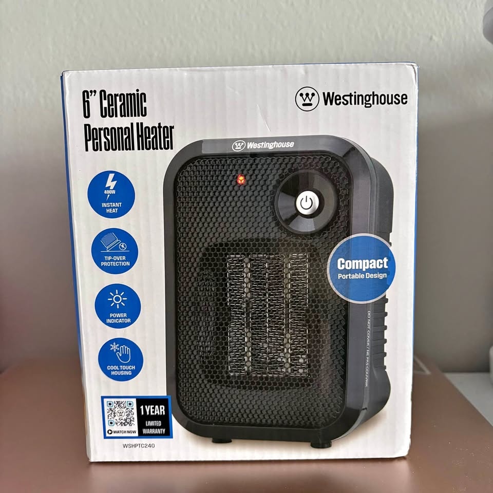 Westinghouse 6” Ceramic Personal Heater