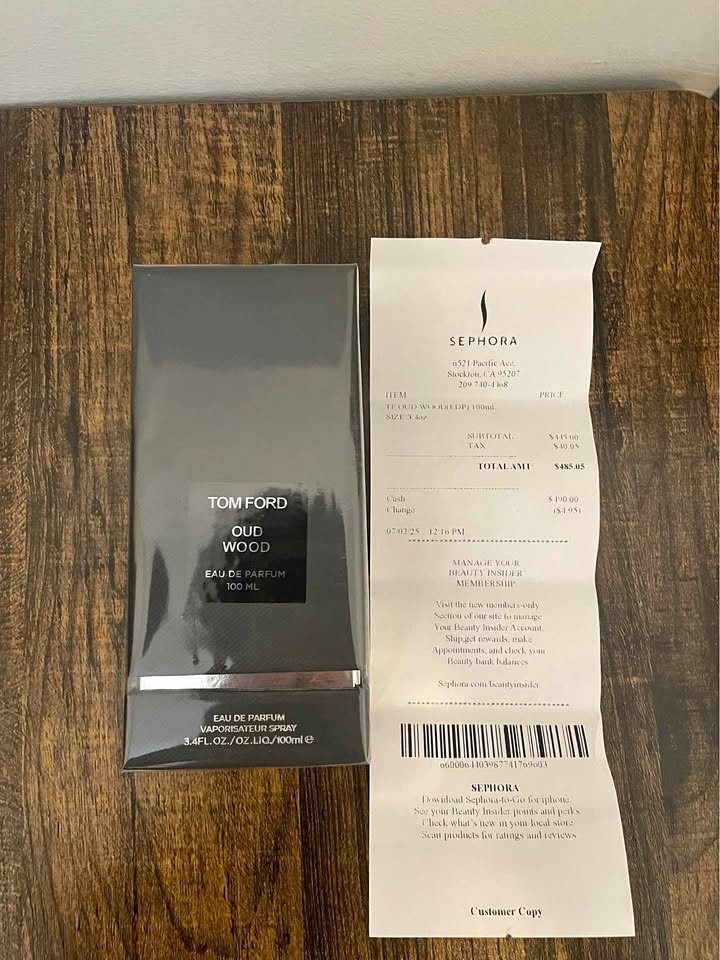 Tom Ford Oud Wood 100ml Eau De Parfum