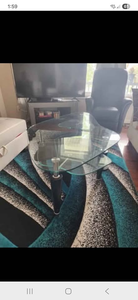 Glass Tempered Centre Table - photo 2