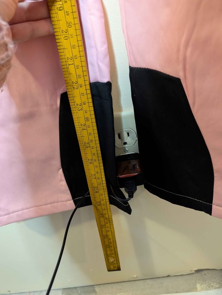 Pink Size Medium Snow Pants Bib - photo 4