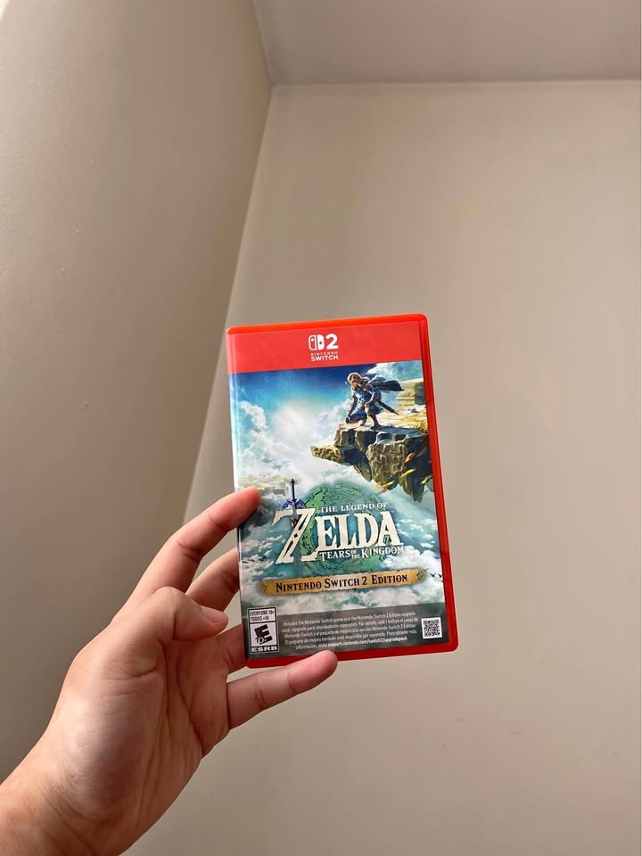 Switch 2 Game - Zelda Tears Of Kingdom