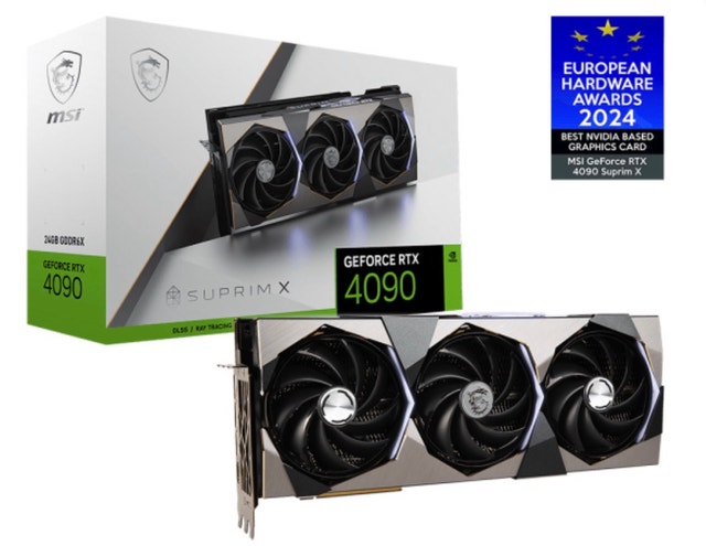 RTX 4090 MSI SUPREME X - Premium Air Cooled (Complete in Box)