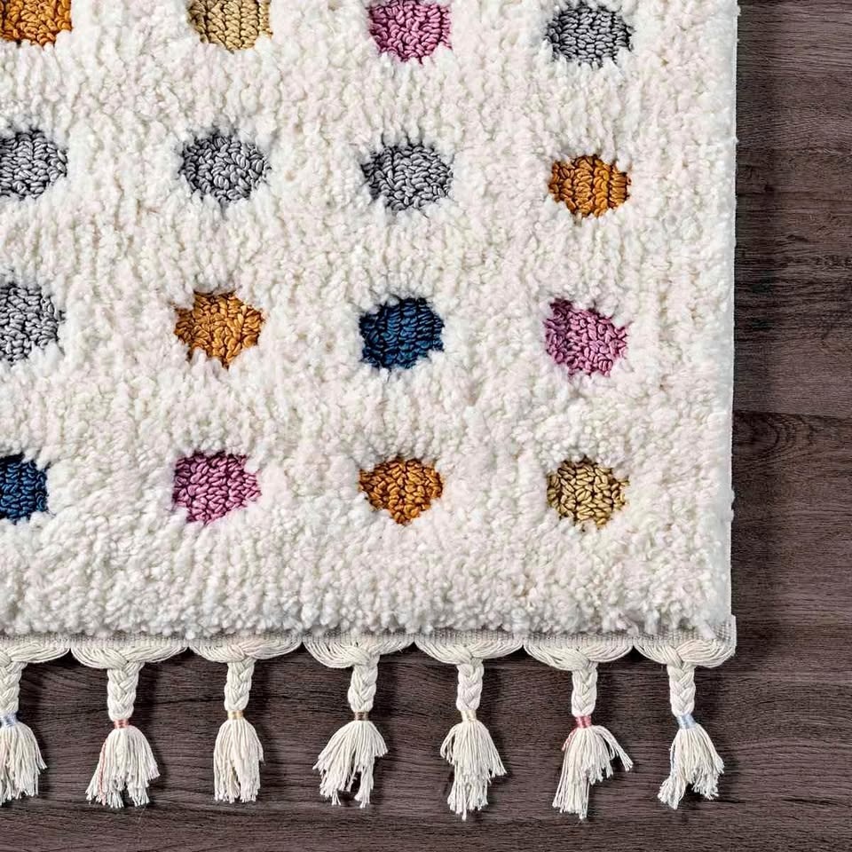 9x12 Weishaar Polka Dot Area Rug