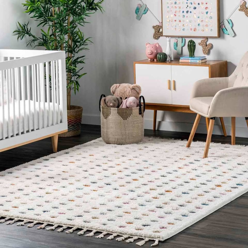 9x12 Weishaar Polka Dot Area Rug - photo 2