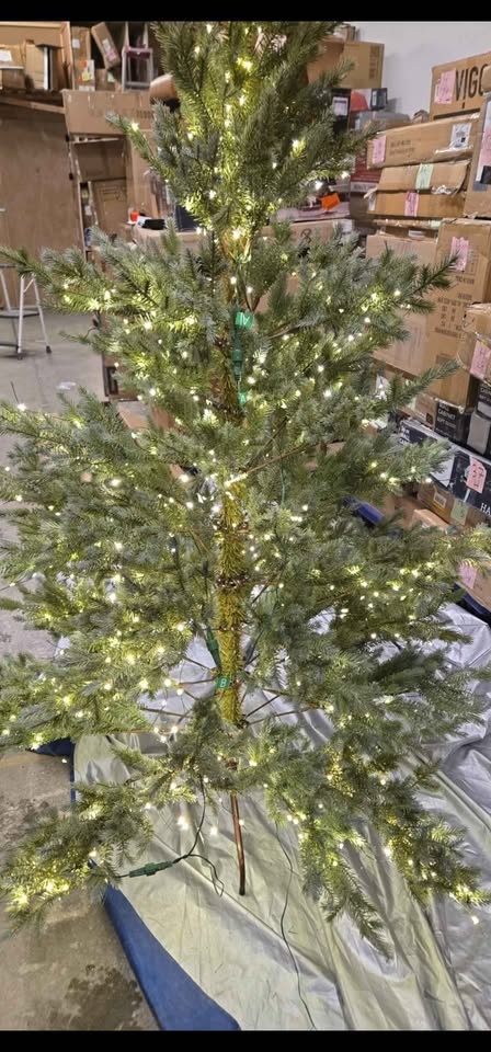 Colorado Blue Spruce 6 Ft Christmas Tree Pre-Lit Artificial Full - photo 4