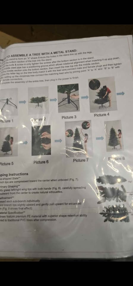 Colorado Blue Spruce 6 Ft Christmas Tree Pre-Lit Artificial Full - photo 5