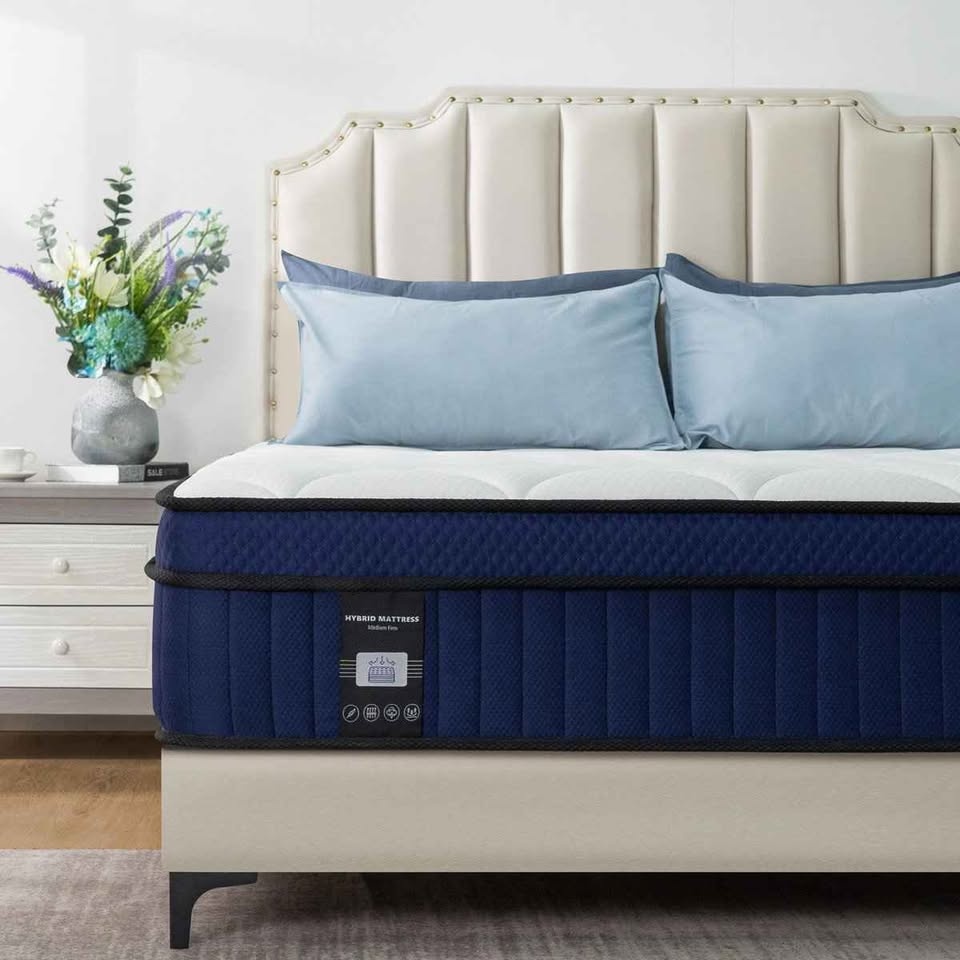 Medium Hybrid Mattress - Gel Viscoelastic Foam, OEKO-TEX® Certif - photo 2