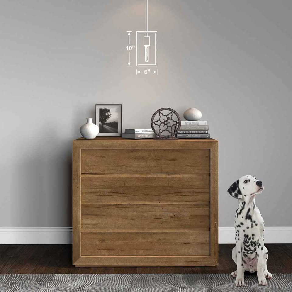 Chaima 1-Light Simple Pendant Light - photo 3