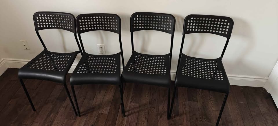 IKEA Desk with 4 Chairs - photo 3