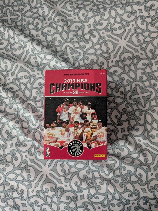 2019 Toronto Raptors Championship Trading Cards