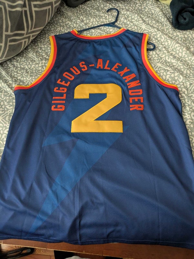 OKC Thunder Shai Gilgeous-Alexander Custom Pokemon Jersey - photo 2