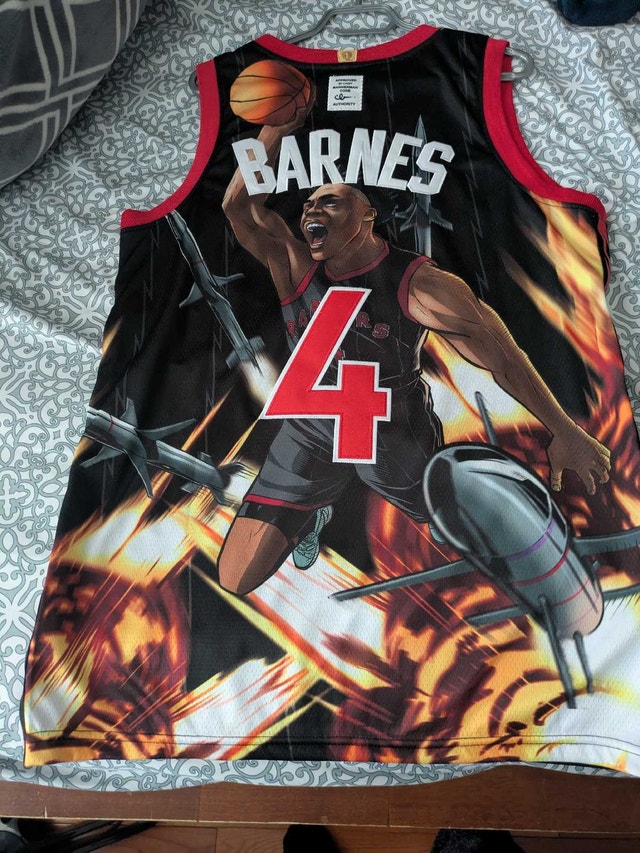 Custom Toronto Raptors Scottie Barnes Jersey