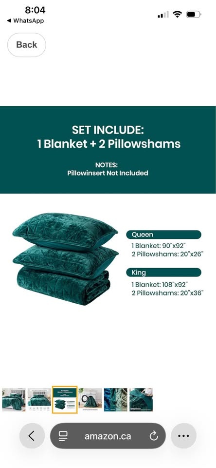 Velvet Quilt King Size w/ 2 Pillow Shams - photo 3