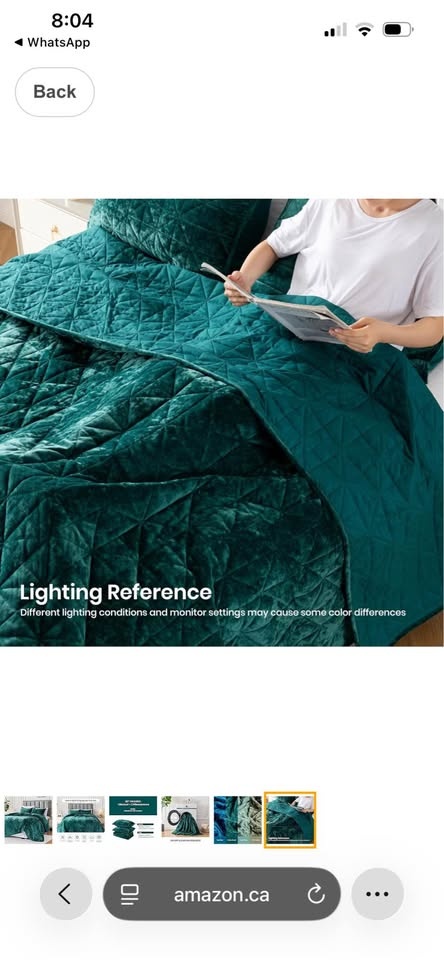 Velvet Quilt King Size w/ 2 Pillow Shams - photo 5