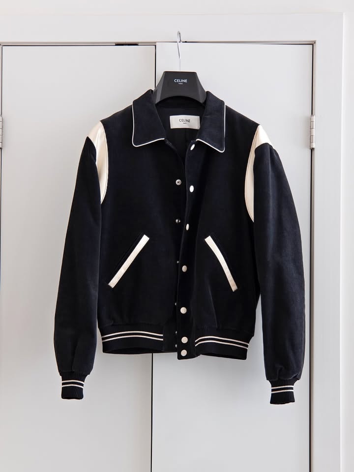 Celine SS19 Corduroy Teddy Jacket