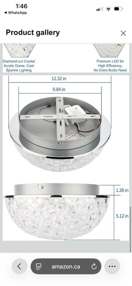 DAKASON LED Ceiling Light Fixture - photo 4