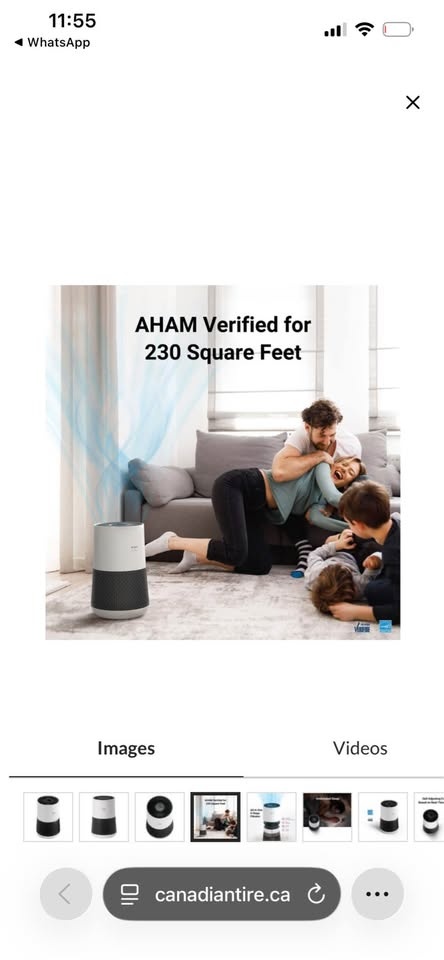 Winix A231 Air Purifier - True HEPA, PlasmaWave - photo 3
