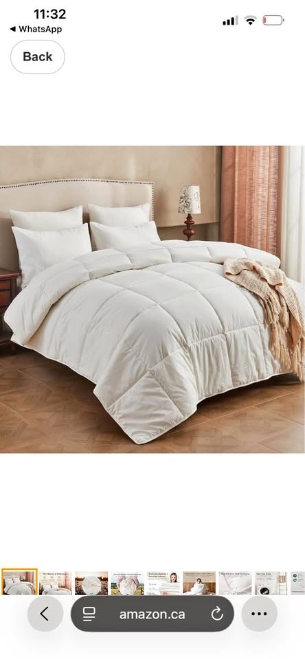 Climaloft Hybrid Wool Comforter Full Size