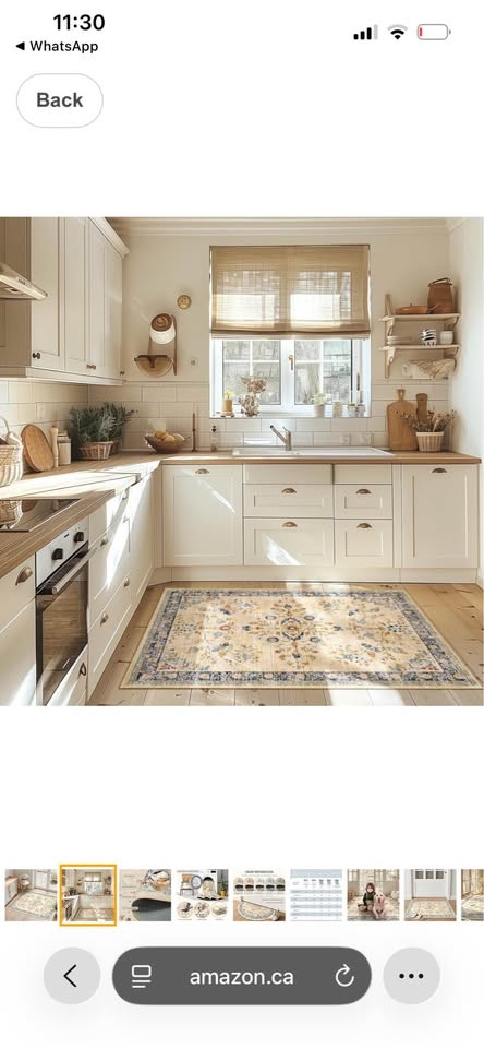Area Rug 3*5 Vintage Floral Distress Print Pattern - photo 2