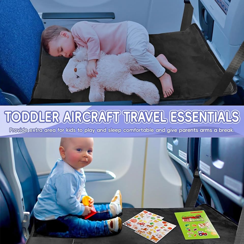 NEW~Kids Travel Bed, Portable For Airplane/Train/Bus