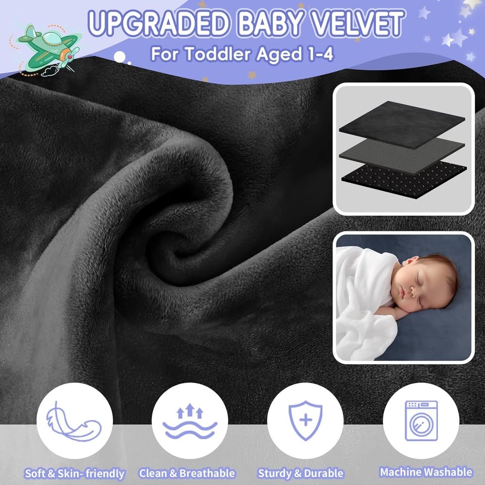 NEW~Kids Travel Bed, Portable For Airplane/Train/Bus - photo 2