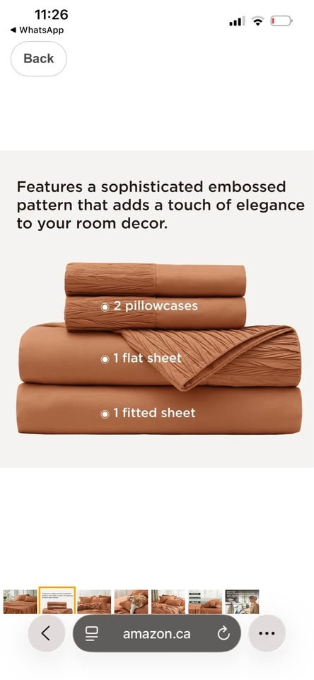 Bedsure King Size Sheets Set - 4 Pieces Soft King Sheets - photo 2
