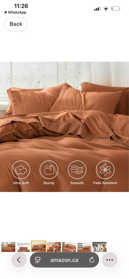 Bedsure King Size Sheets Set - 4 Pieces Soft King Sheets - photo 3