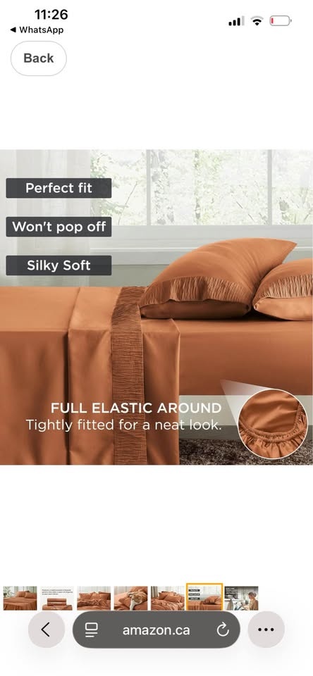 Bedsure King Size Sheets Set - 4 Pieces Soft King Sheets - photo 4