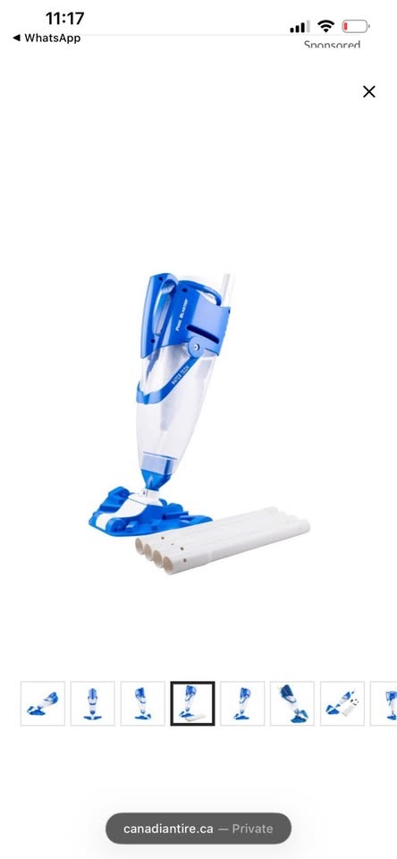 Water Tech Pool Blaster Rush Cordless Pool Vacuum - Sealed Box - photo 2