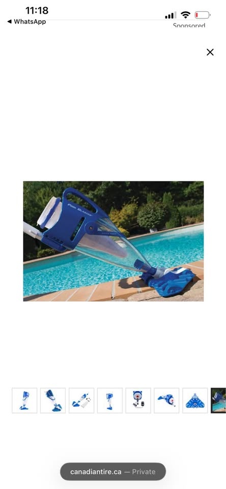 Water Tech Pool Blaster Rush Cordless Pool Vacuum - Sealed Box - photo 5