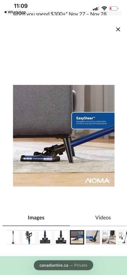 NOMA SurfaceElite Cordless Stick Vacuum - New - photo 4