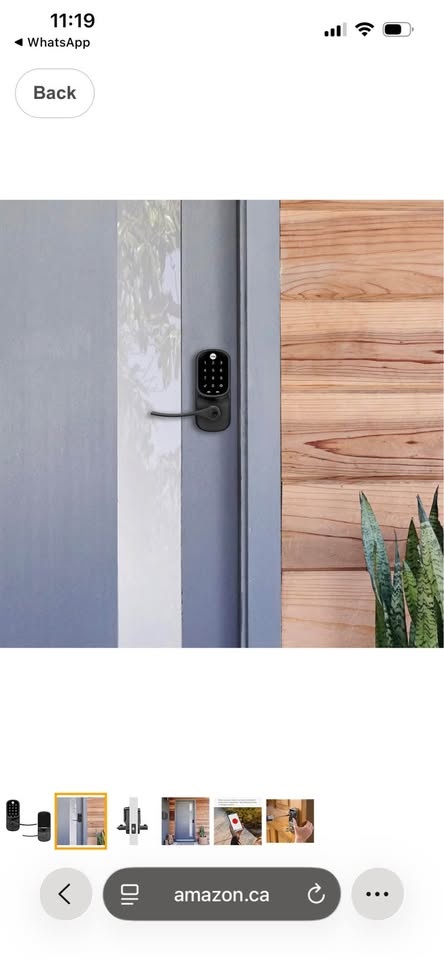 Yale Assure Lever - WiFi Touchscreen Smart Lock - Black - photo 3