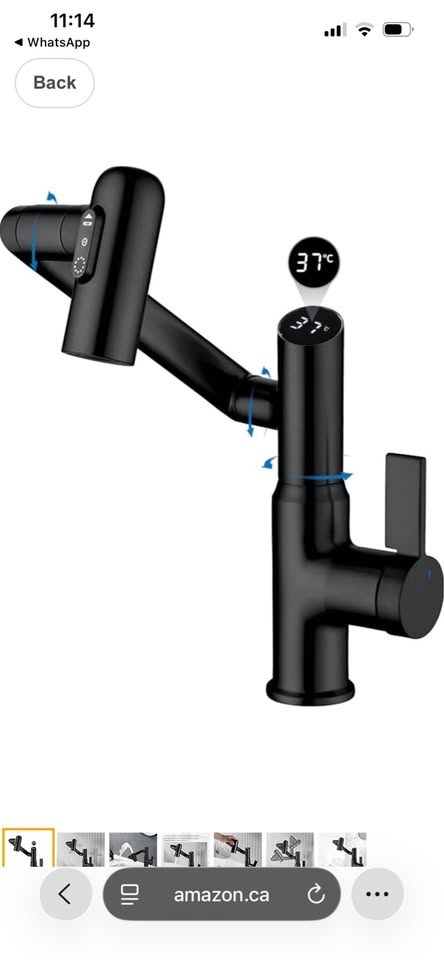 Smart Temperature Bathroom Faucet - photo 2