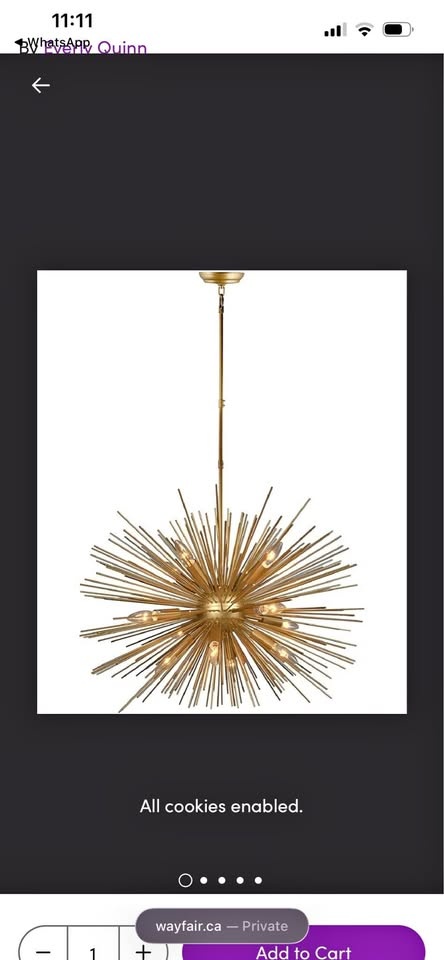 Basinger 12 - Light Dimmable Sputnik Sphere Chandelier