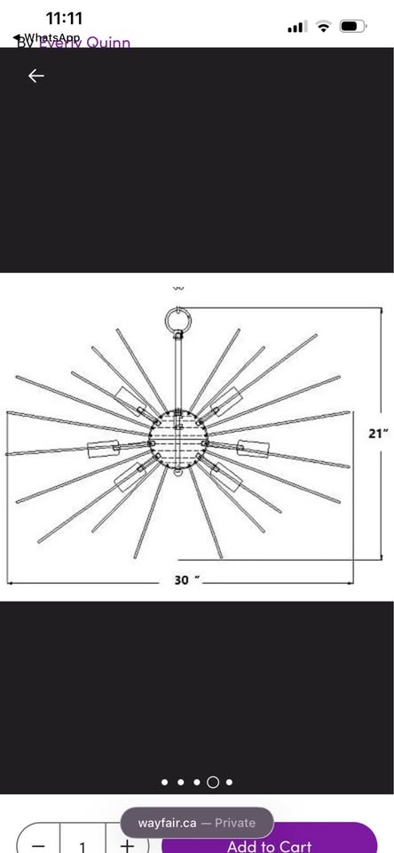 Basinger 12 - Light Dimmable Sputnik Sphere Chandelier - photo 4