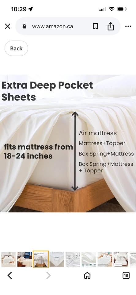 GOKOTTA Extra Deep Pocket King Sheet 1 pc - photo 3