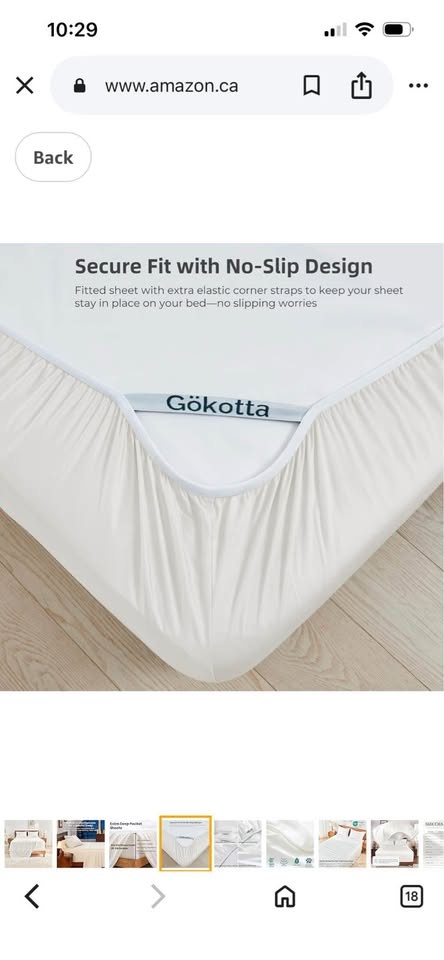 GOKOTTA Extra Deep Pocket King Sheet 1 pc - photo 4