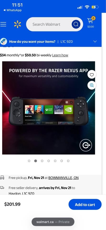 Razer Kishi V2 Mobile Gaming Controller for Android - photo 2