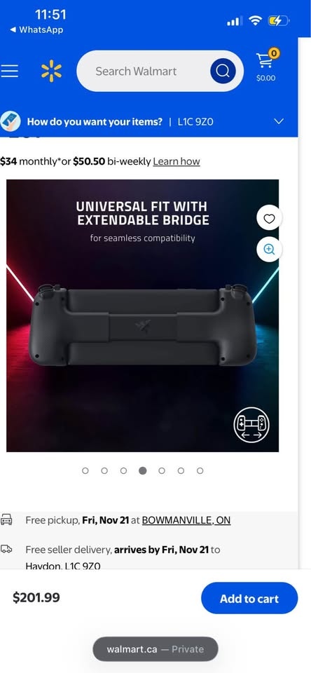 Razer Kishi V2 Mobile Gaming Controller for Android - photo 4
