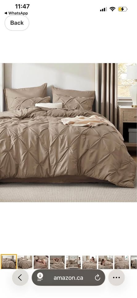 Bedsure Full Size Comforter Set - 7 Pieces