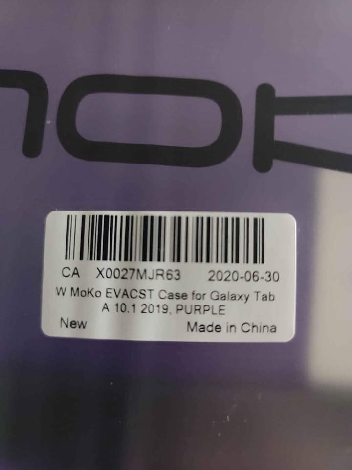 MoKo EVACST Case for Galaxy Tab A 10.1 2019, Purple 🌱 - photo 2
