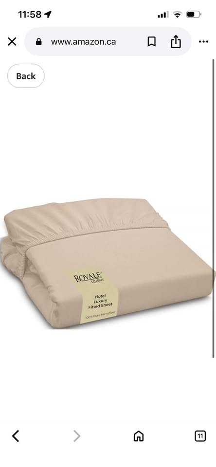 Royale Linens Queen Fitted Sheet - Ultra Soft