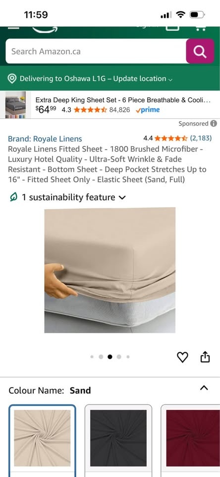 Royale Linens Queen Fitted Sheet - Ultra Soft - photo 4