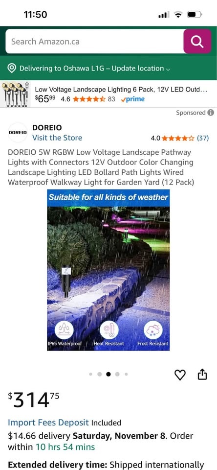 Low Voltage Landscape Pathway Lights with Connectors 12V - photo 3