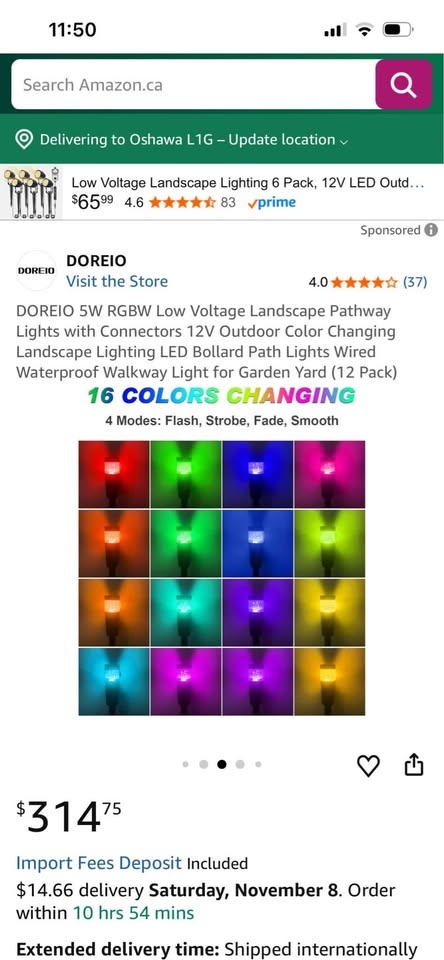 Low Voltage Landscape Pathway Lights with Connectors 12V - photo 4