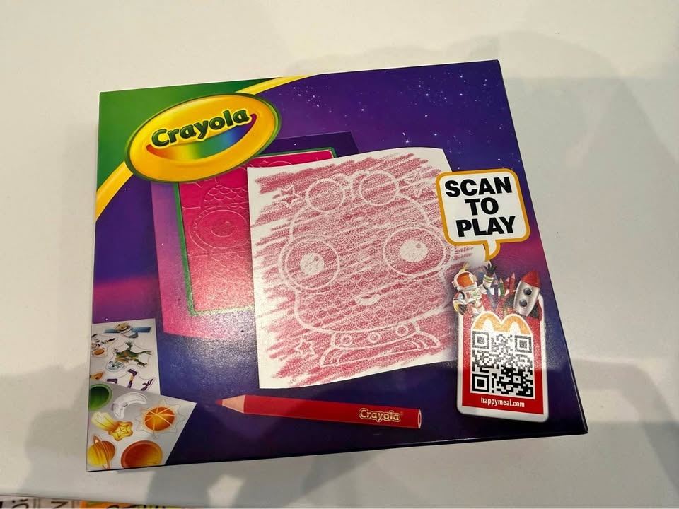 McDonald’s Happy Meal Crayola Activity Pack