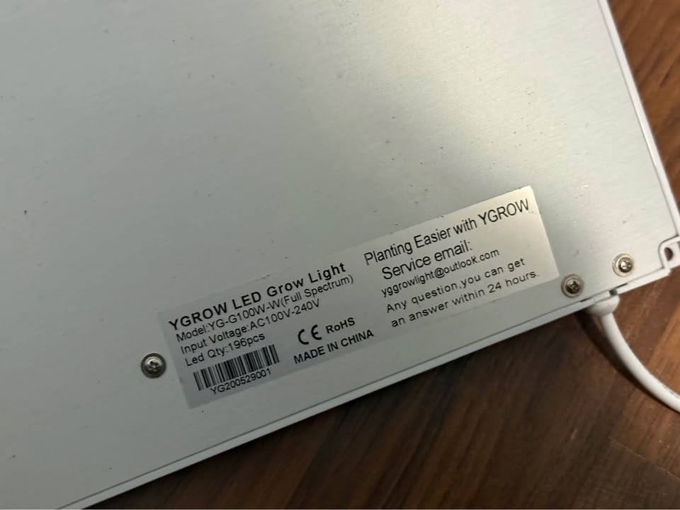 Plant Grow Light Full Spectrum 100W LED - photo 3
