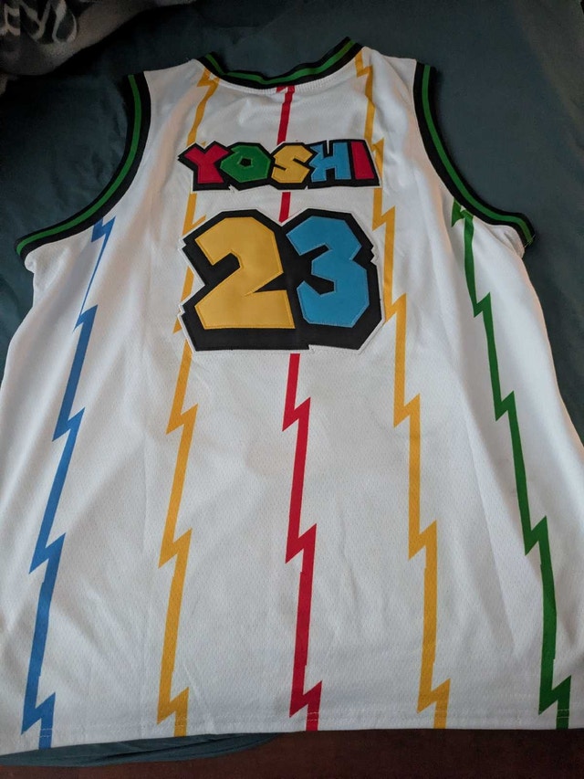 Toronto Raptors Yoshi Themed Custom Jersey XL - photo 2