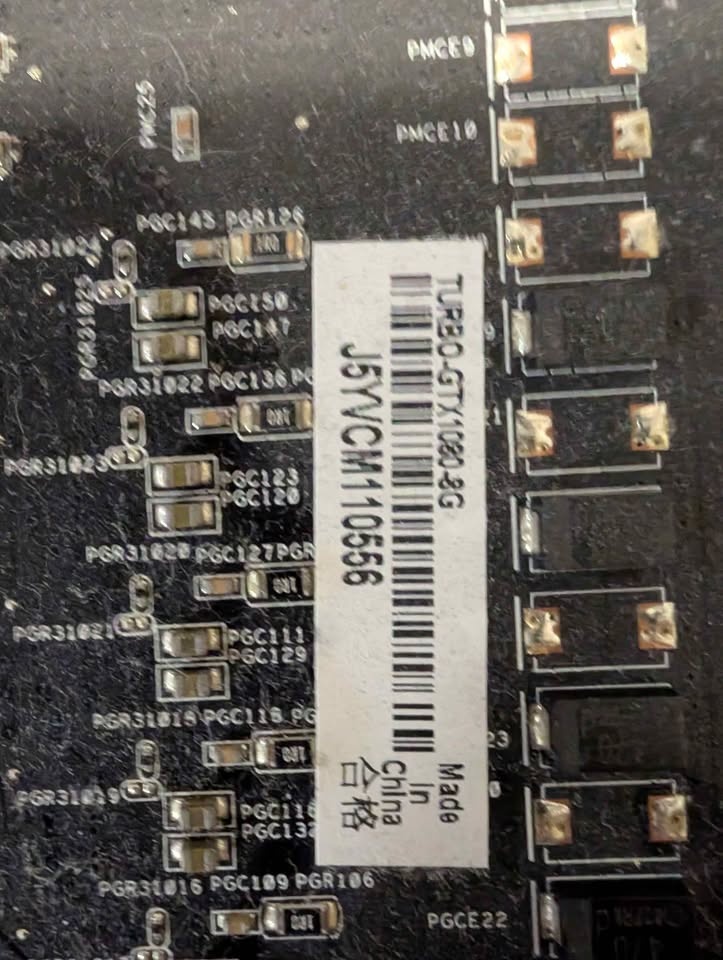 ASUS Turbo GTX 1080 8G - photo 3