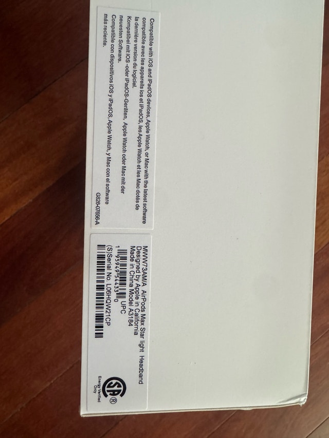 AirPod Maxes Sealed USB-C Starlight - photo 4
